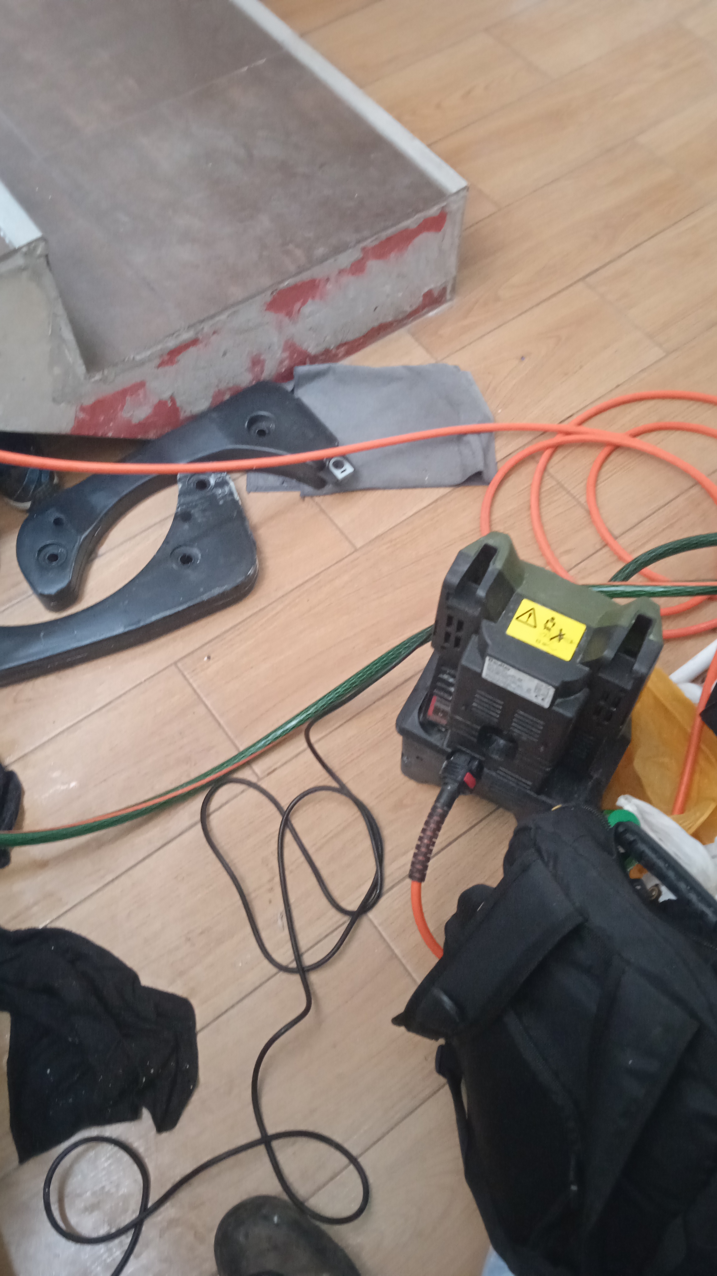 Hidrolavadora en acción